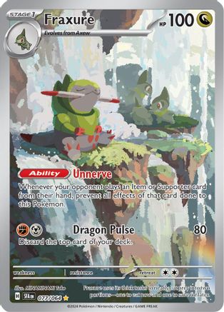 [PKM] Fraxure (077/064) [Scarlet & Violet: Shrouded Fable]