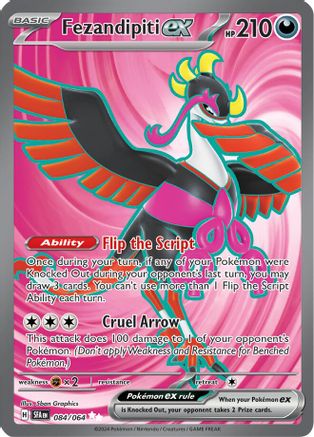 [PKM] Fezandipiti ex (084/064) [Scarlet & Violet: Shrouded Fable]