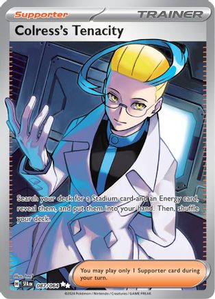 [PKM] Colress's Tenacity (087/064) [Scarlet & Violet: Shrouded Fable]