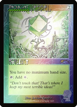 {R} Thought Vessel (1665) (Rainbow Foil) [Secret Lair Drop Series][RBF SLD 1665]
