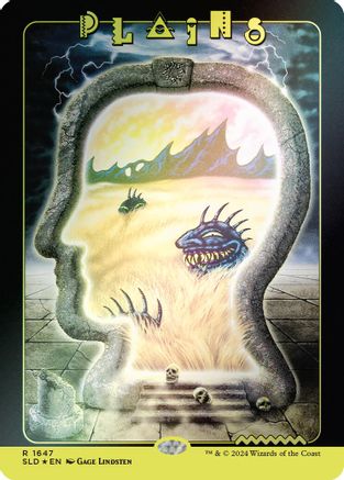 {B}[RBF SLD 1647] Plains (1647) (Rainbow Foil) [Secret Lair Drop Series]