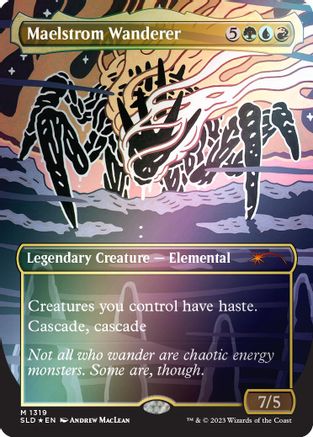 {R} Maelstrom Wanderer (Rainbow Foil) [Secret Lair Drop Series][RBF SLD 1319]