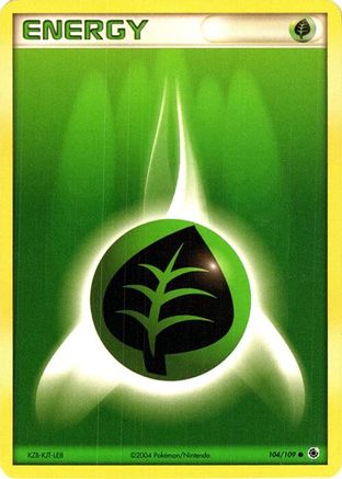 [PKM BE] Grass Energy (104/109) (Theme Deck Exclusive) [EX: Ruby & Sapphire]