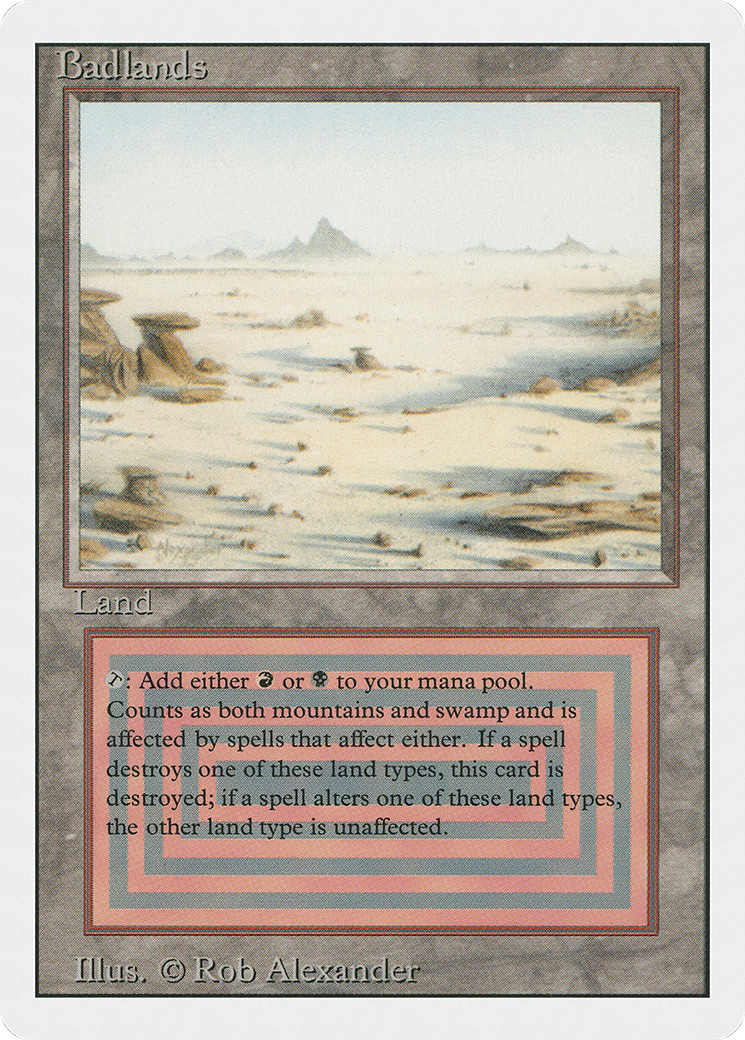 {R} Badlands [Revised Edition][3ED 282] - Misty Mountain Games