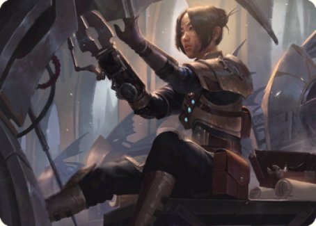 {A} Thopter Mechanic Art Card [The Brothers' War Art Series][ABRO 013]