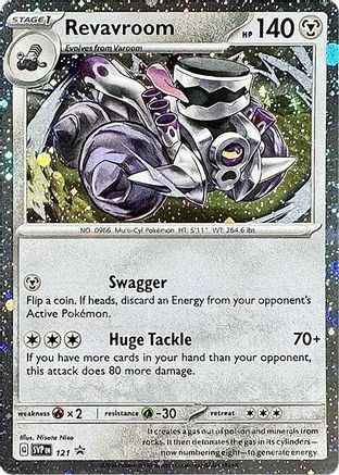 [PKM] Revavroom (121) (Cosmos Holo) [Scarlet & Violet: Black Star Promos]