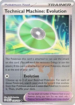 [PKM] Technical Machine: Evolution (178/182) (2024 League Promo) [League & Championship Cards]