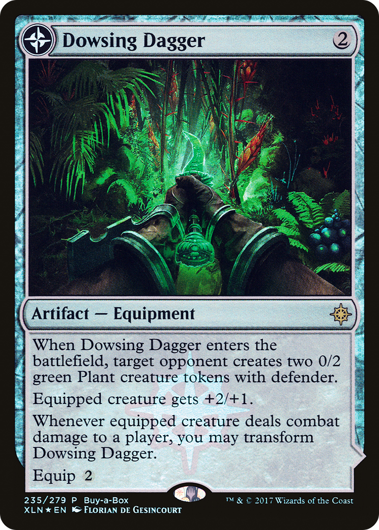 {R} Dowsing Dagger // Lost Vale (Buy-A-Box) [Ixalan Treasure Chest][PA PXTC 235]