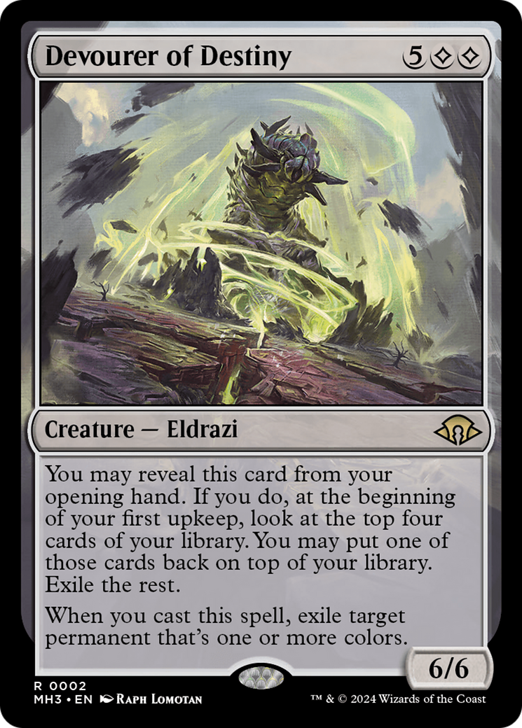 {R} Devourer of Destiny [Modern Horizons 3][MH3 002]