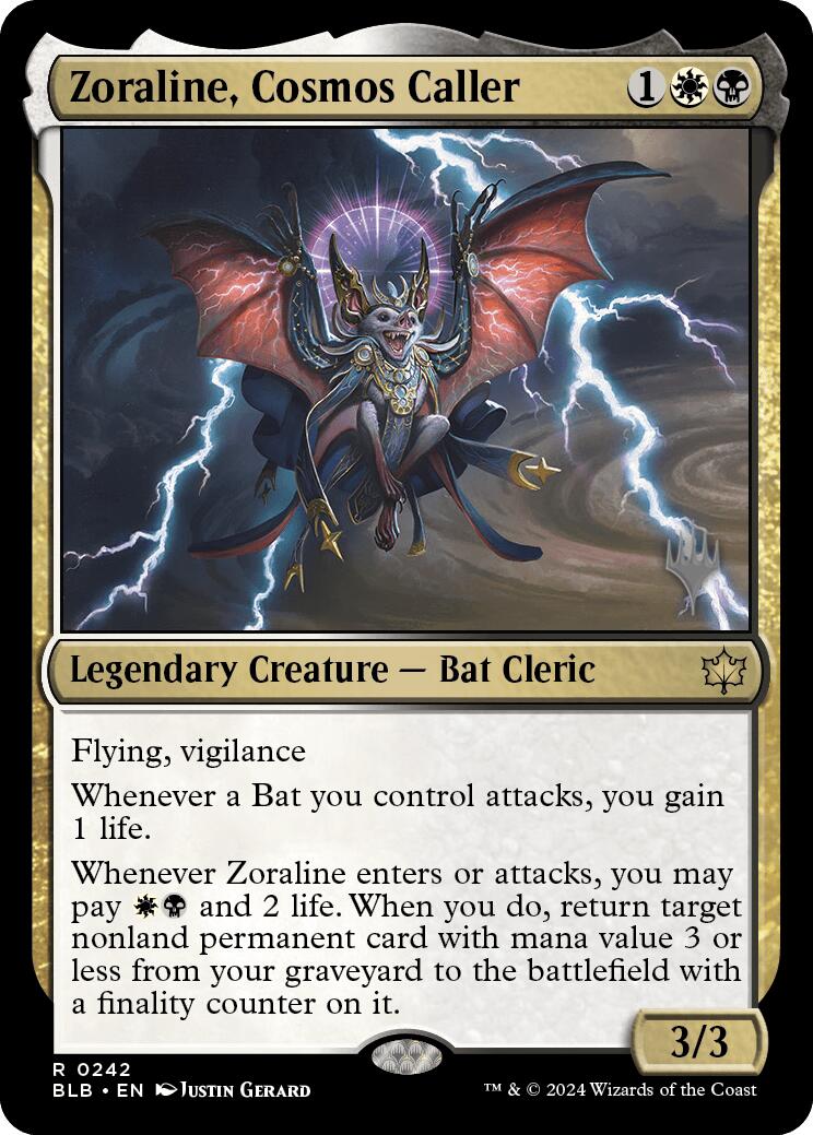 {@R} Zoraline, Cosmos Caller (Promo Pack) [Bloomburrow Promos][PP BLB 242]