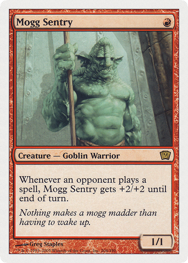 {R} Mogg Sentry [Ninth Edition][9ED 204]
