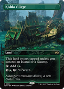 {@R} Kishla Village (Borderless) [Tarkir: Dragonstorm][TDM 396]