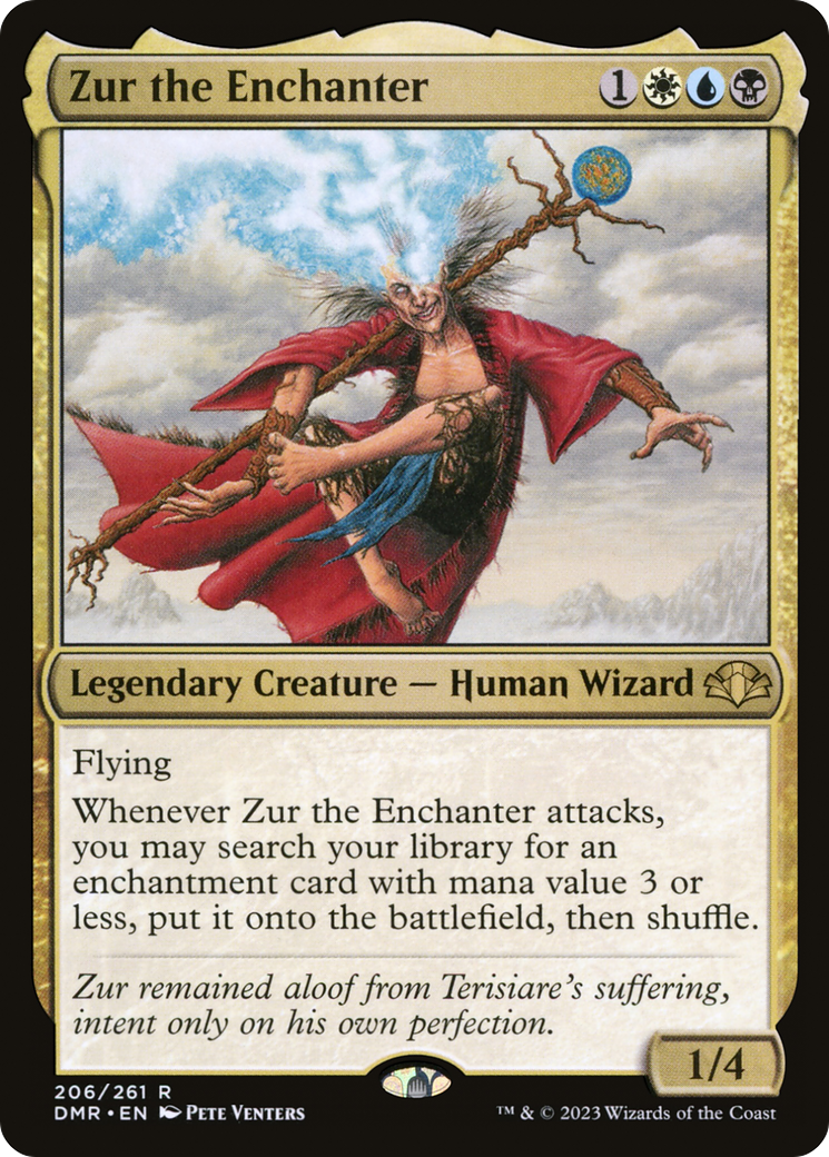 {R} Zur the Enchanter [Dominaria Remastered][DMR 206]