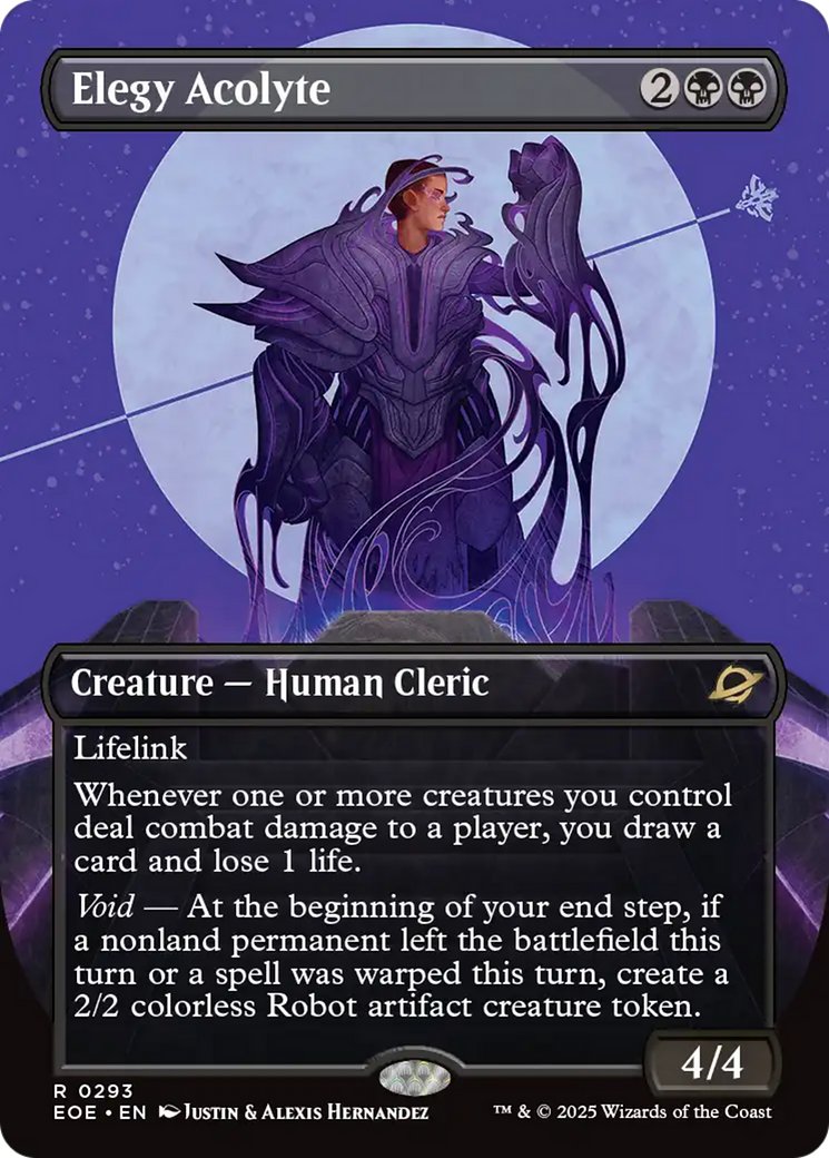 {@@ EOE R} Elegy Acolyte (Borderless) [Edge of Eternities][EOE 293]
