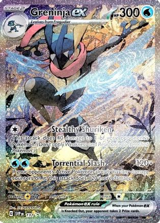 [PKM] Greninja ex (132) [Scarlet & Violet: Black Star Promos]