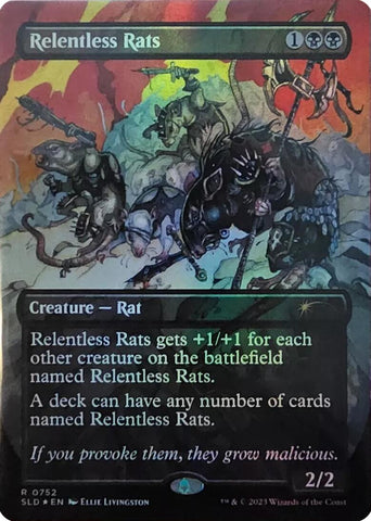 {R} Relentless Rats (752) [Secret Lair Drop Series][SLD 752]