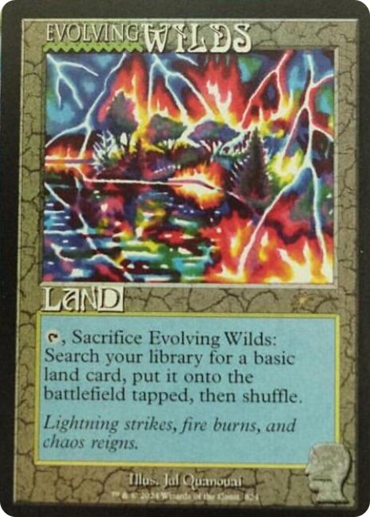 {R} Evolving Wilds (Rainbow Foil) [Secret Lair Drop Series][SLD 824]