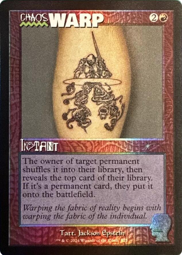 {R} Chaos Warp (Rainbow Foil) [Secret Lair Drop Series][RBF SLD 823]