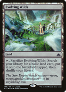 {C} Evolving Wilds (League) [Rivals of Ixalan Promos][PA RIX 186]