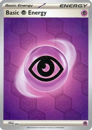 [PKM BE] Basic Psychic Energy (005) [Scarlet & Violet: Shrouded Fable]