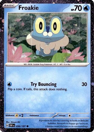 [PKM] Froakie (056/197) (Cosmos Holo) [Miscellaneous Cards]