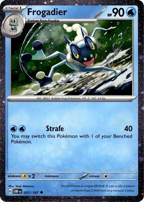 [PKM] Frogadier (057/167) (Cosmos Hoil) [Miscellaneous Cards]