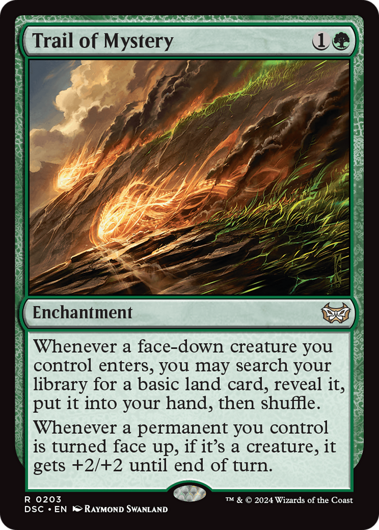{R} Trail of Mystery [Duskmourn: House of Horror Commander][DSC 203]