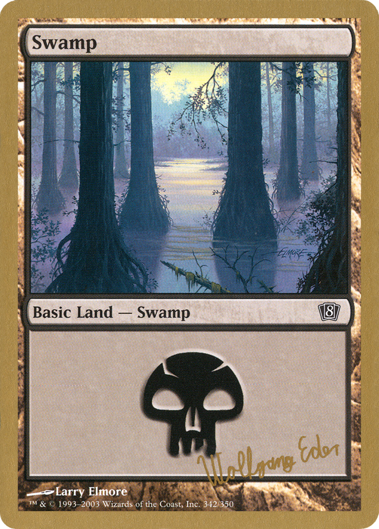 {B}[GB WC03 WE342] Swamp (344) (we342) [World Championship Decks 2003]