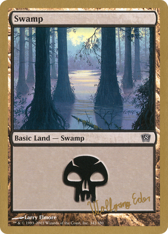 {B}[GB WC03 WE342] Swamp (344) (we342) [World Championship Decks 2003]
