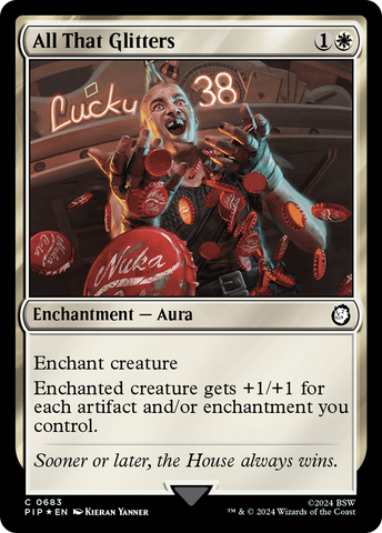 {C} All That Glitters (Surge Foil) [Fallout][PIP 683]