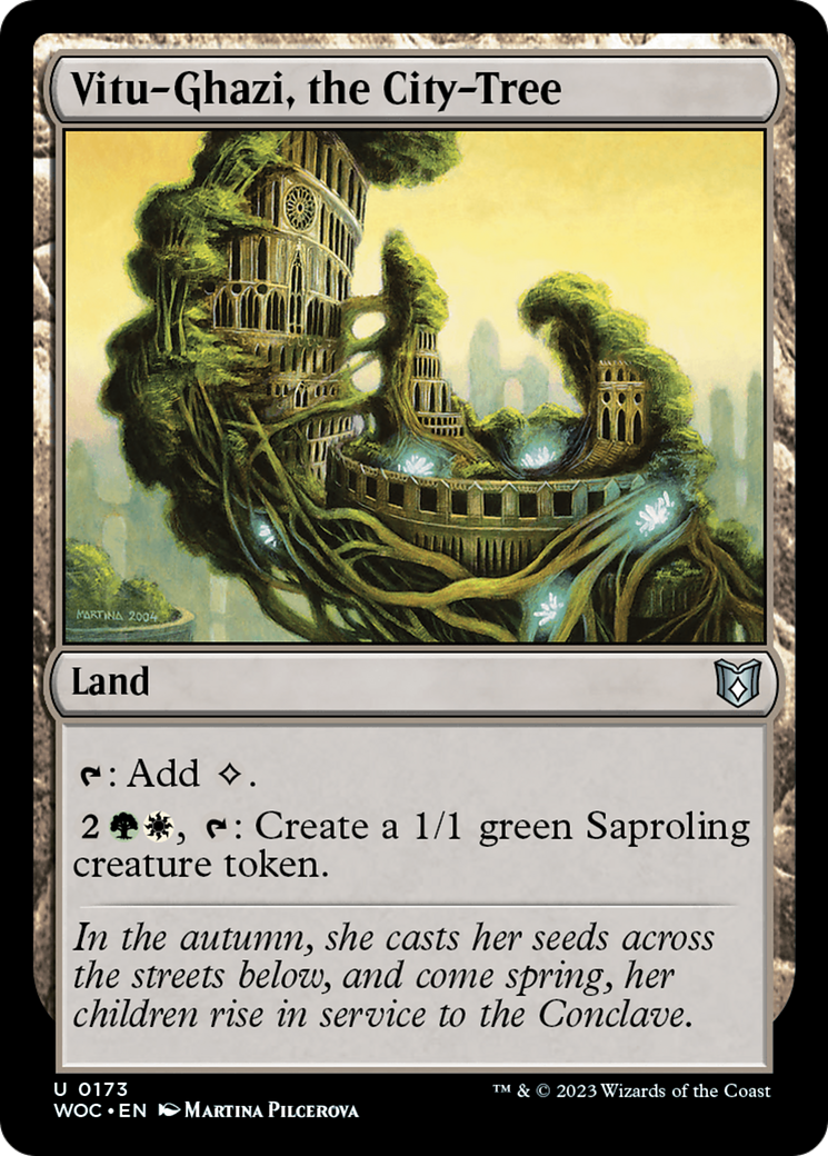 {C} Vitu-Ghazi, the City-Tree [Wilds of Eldraine Commander][WOC 173]