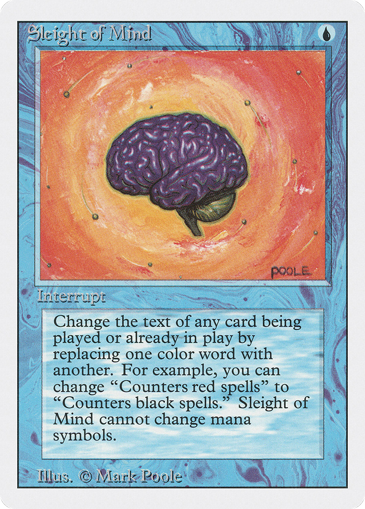{R} Sleight of Mind [Revised Edition][3ED 081] - Misty Mountain Games