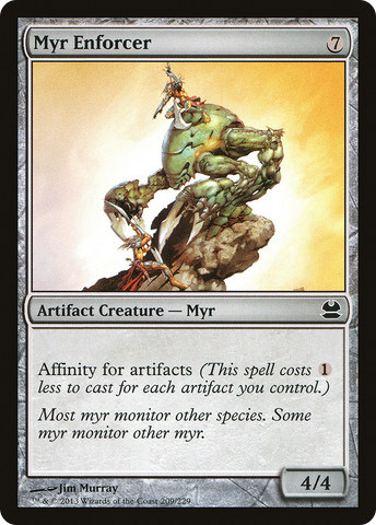 {C} Myr Enforcer [Modern Masters][MMA 209]