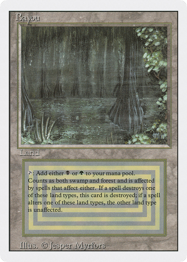 {R} Bayou [Revised Edition][3ED 283] - Misty Mountain Games