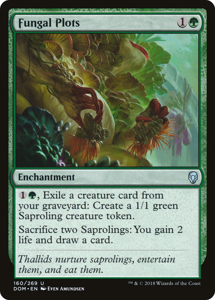 {C} Fungal Plots [Dominaria][DOM 160]