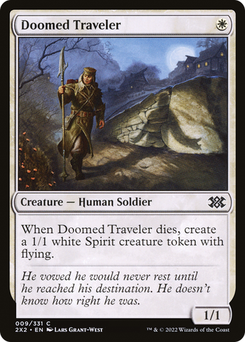 {C} Doomed Traveler [Double Masters 2022][2X2 009]