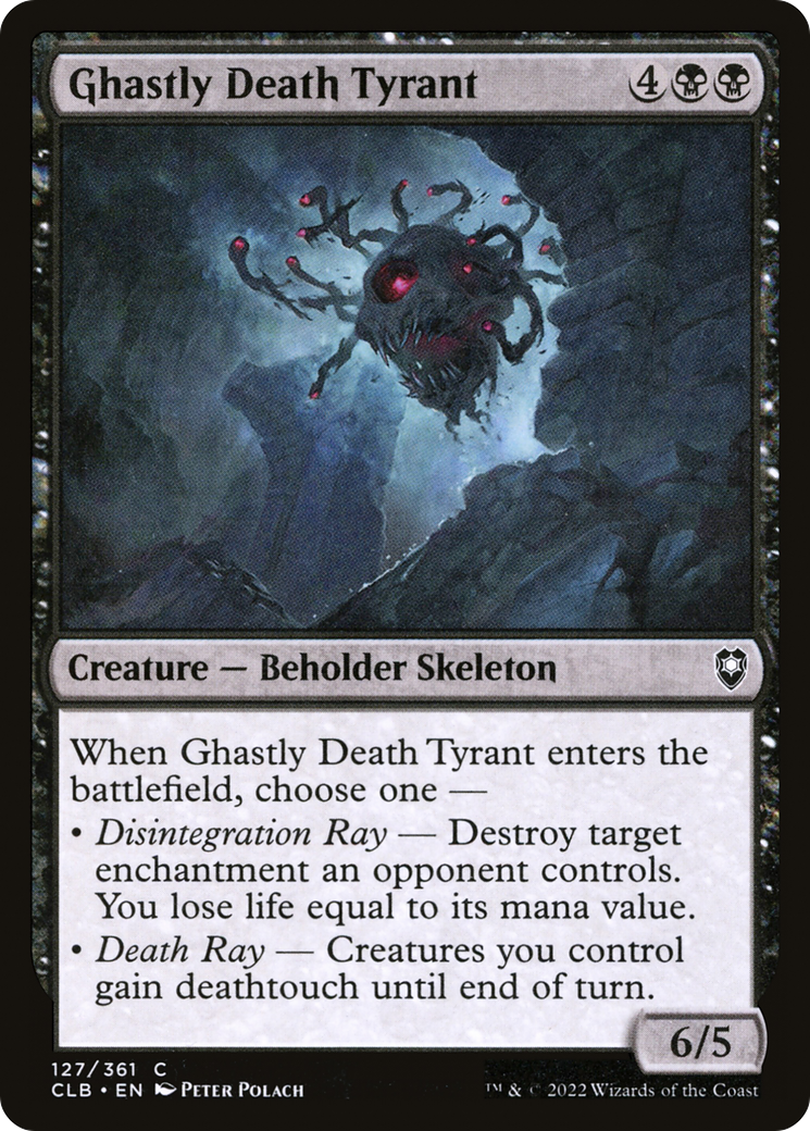 {C} Ghastly Death Tyrant [Commander Legends: Battle for Baldur's Gate][CLB 127]