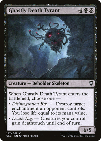 {C} Ghastly Death Tyrant [Commander Legends: Battle for Baldur's Gate][CLB 127]
