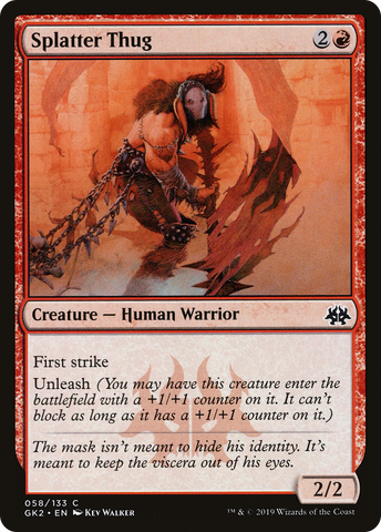 {C} Splatter Thug [Ravnica Allegiance Guild Kit][GK2 058]