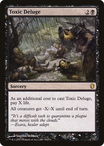{R} Toxic Deluge [Commander 2013][C13 096]