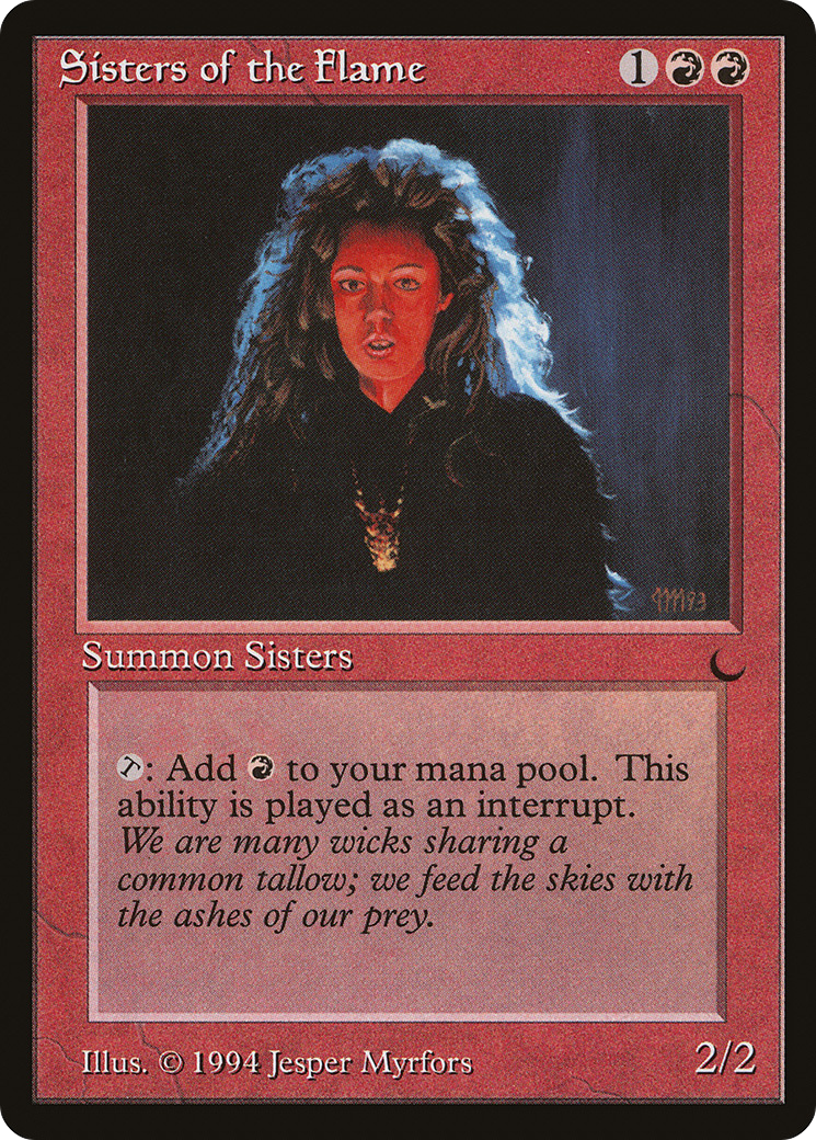 {C} Sisters of the Flame [The Dark][DRK 074] - Misty Mountain Games