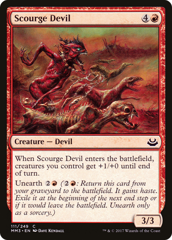 {C} Scourge Devil [Modern Masters 2017][MM3 111]