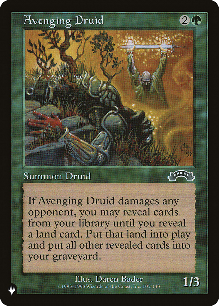 Avenging Druid [LIST 105/143]