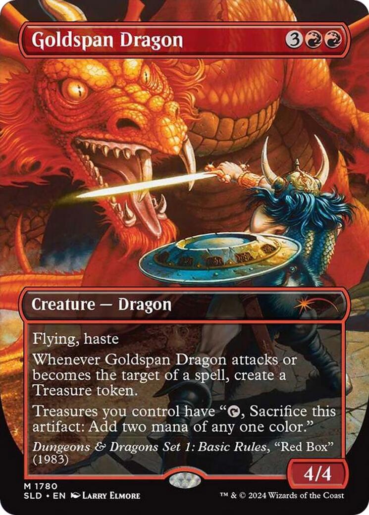 {R} Goldspan Dragon [Secret Lair Drop Series][SLD 1780]