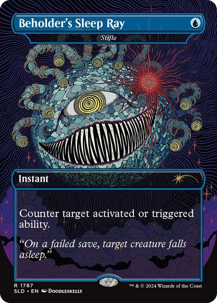 {R} Beholder's Sleep Ray - Stifle [Secret Lair Drop Series][SLD 1787]