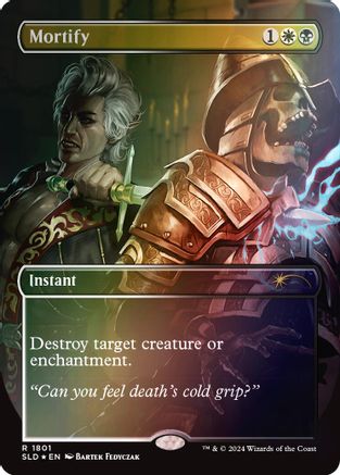 {R} Mortify (Rainbow Foil) [Secret Lair Drop Series][RBF SLD 1801]