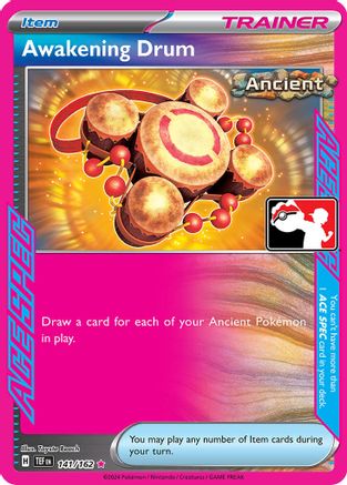 [PKM] Awakening Drum (141/162) [Prize Pack Series Five]