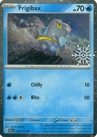[PKM] Frigibax (058/193) (Holiday Calendar) [Miscellaneous Cards]