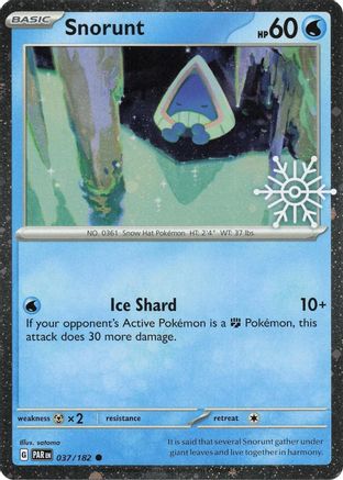 [PKM] Snorunt (037/182) (Holiday Calendar) [Miscellaneous Cards]