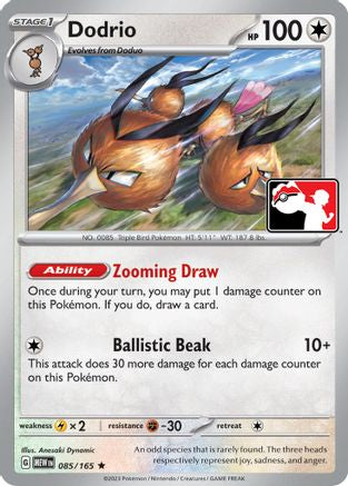 [PKM] Dodrio (085/165) [Prize Pack Series Five]